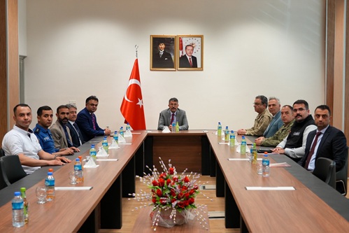 Vali Çelik, Esendere Gümrük Müdürlüğü’nde Düzenlenen Toplantıya Katıldı