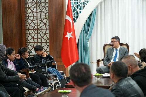 Engelliler Haftası’nda Vali Ali Çelik’e Anlamlı Ziyaret